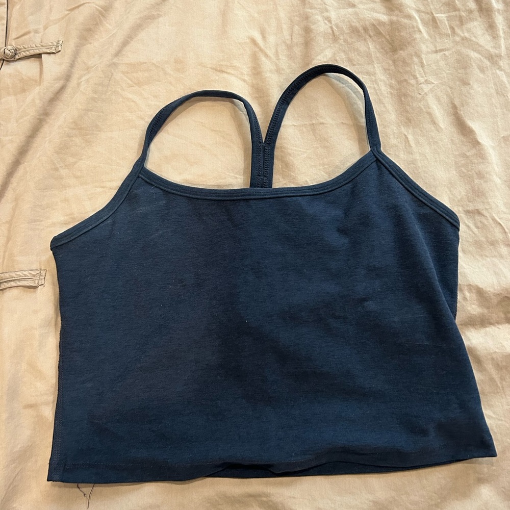 Beyond Yoga Navy Tank Top